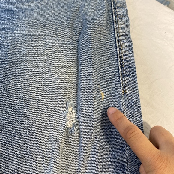 Rock & Republic Denim Leggings Jeggings Fever Full On 12 M Slimming Denim Faded - Picture 13 of 14